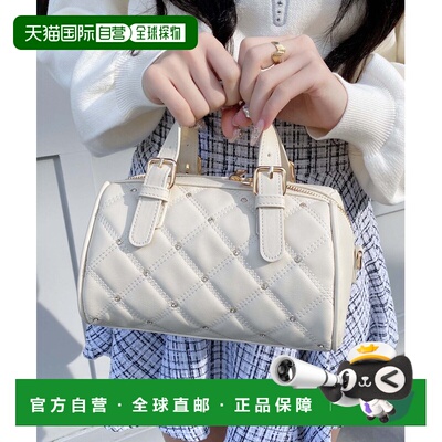 1h可退 日本直邮INGNI女裝亮片绗縫波士頓包 多功能手提肩背包 12