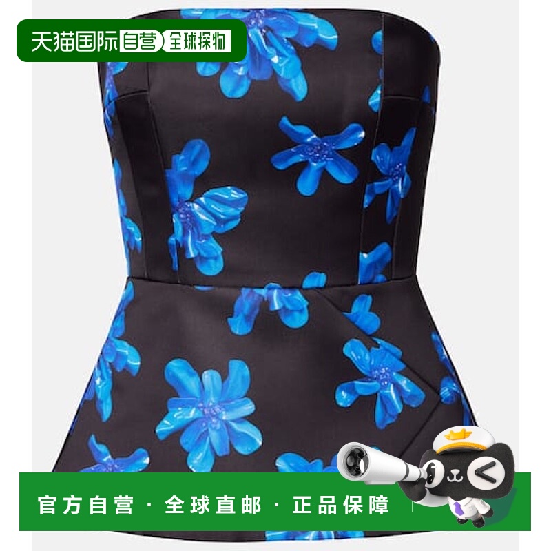 1h可退 香港直邮EMILIA WICKSTEAD 女士 'Regan' genzianella 花