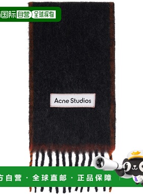 1h可退 香港直邮Acne Studios 艾克妮 男士 黑色 Narrow Wool Moh
