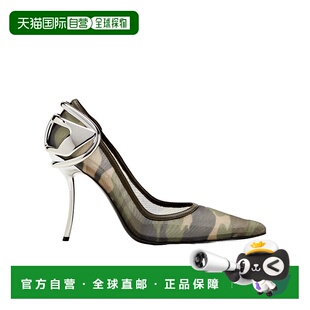 弧形跟高跟鞋 Ten&Half Mesh Y03426P3168 Camo 香港直邮Diesel