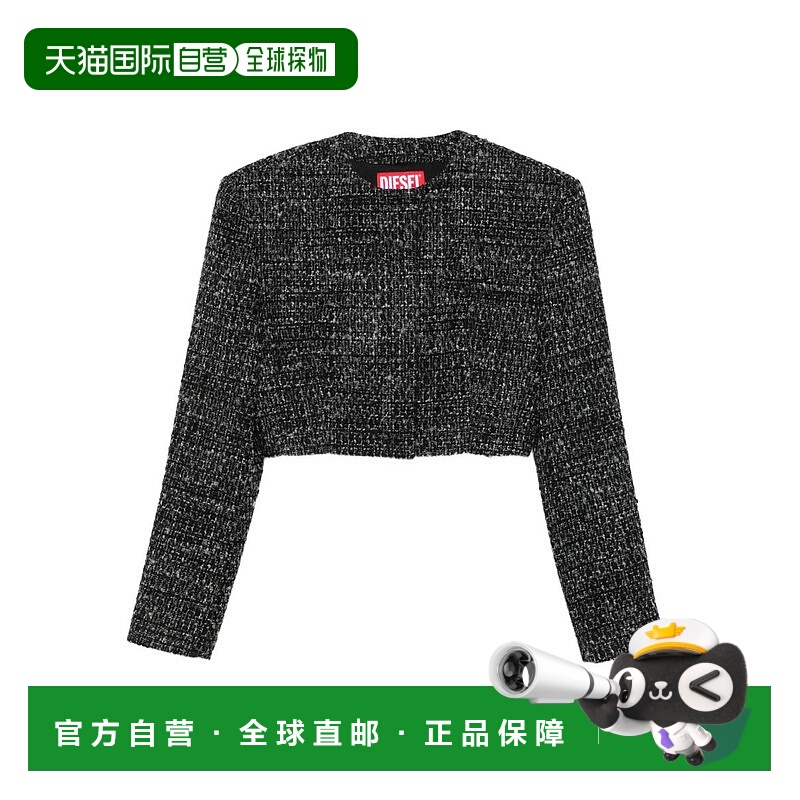 1h可退 香港直邮DIESEL 女士外套 A220430EPCS632879XXADEEPBLACK