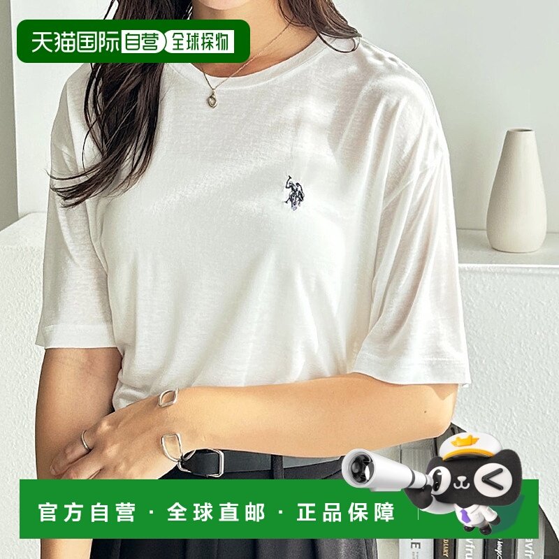 日本直邮U.S. POLO ASSN. 单点刺绣宽松T恤 [R04609EW018399]