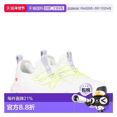 1h可退 香港直邮潮奢 On 男童 Cloudleap 跑步鞋童鞋 white白色