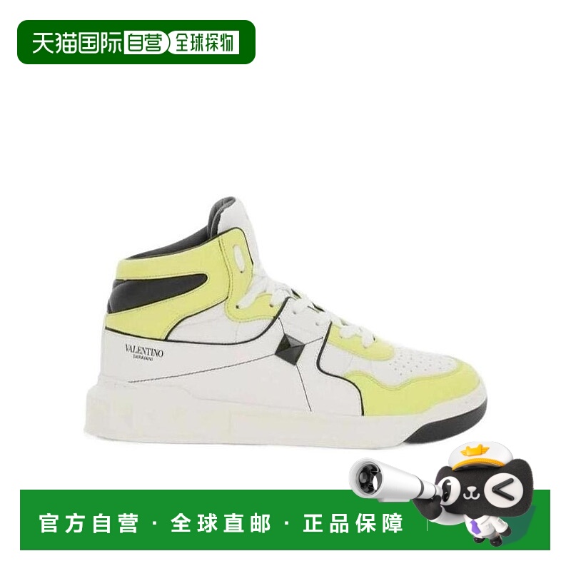 香港直邮Valentino One Stud 高帮休闲运动鞋 XY2S0E63NWN
