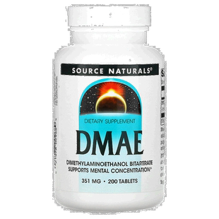 香港直发Source naturals源美DMAE素食胶囊提高精神注意力200片