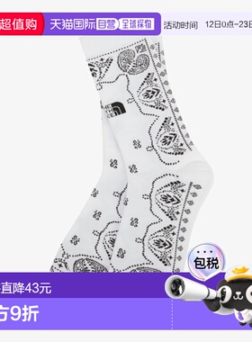 韩国直邮THE NORTH FACE新款正品户外运动休闲舒适男款袜子NY4MR0