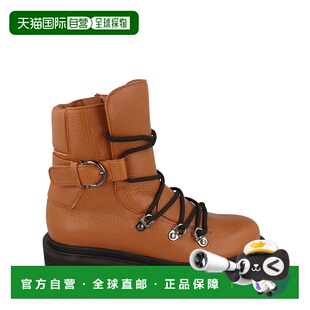 自营salvatore ferragamoElimo Lace-Up Leather Boots - medium