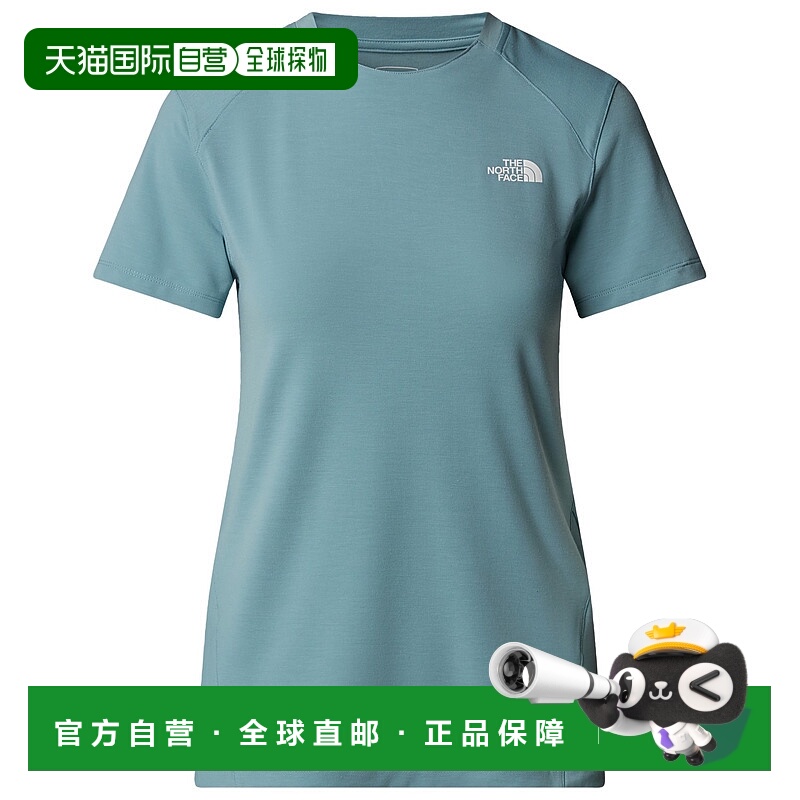 1h可退 香港直邮THE NORTH FACE 女士户外T恤 9163520SHALLOWBLUE