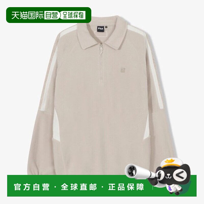 韩国直邮FILA Wheela 加绒半拉链毛衣 FS254PO01X001260斐乐