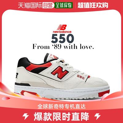 日本直邮NEW BALANCE BB550VTB 海盐真红 宽D运动鞋海盐真红篮球