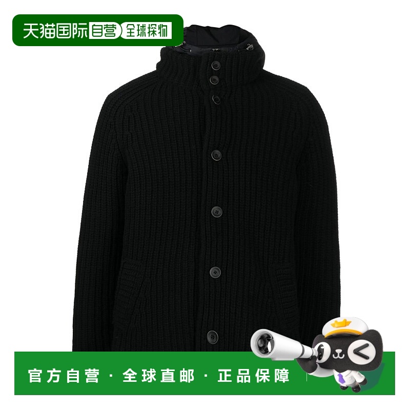 1h可退 香港直邮HERNO 男士大衣 70016MC000150U9300 AW2025 黑色