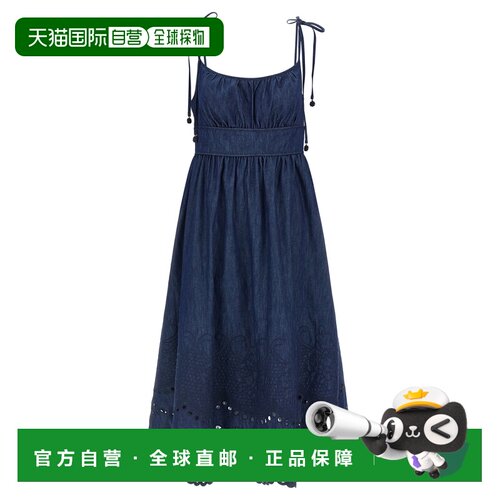 香港直邮ZIMMERMANN 女士连衣裙 8319DSS263INK AW2026 蓝色