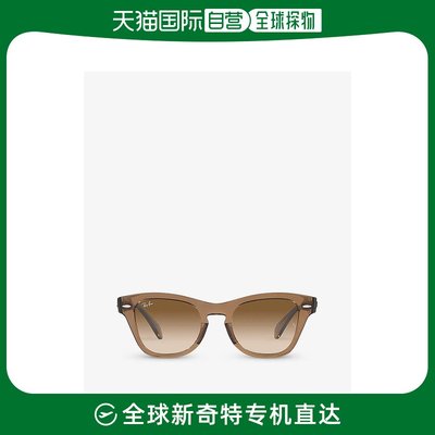 香港直邮潮奢 Ray-Ban 女士RB0707S 方框丙酸脂太阳镜