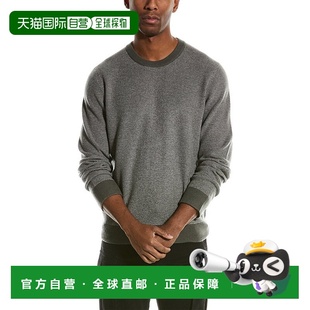 Cashmere Blend Crewneck 自营Vince green Sweater 美 Wool