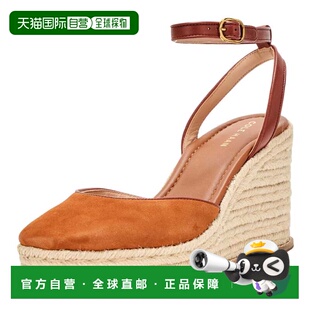 自营Cole Haan Cloudfeel Kyra Espadrille Wedges British Tan