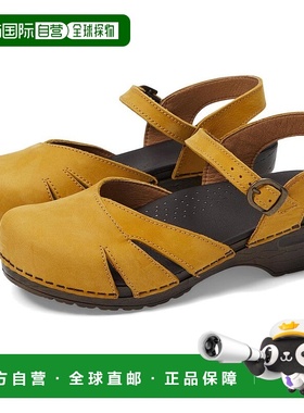 1h可退 【美国直邮】Sanita女士时装凉鞋真皮时尚舒适 百搭透气