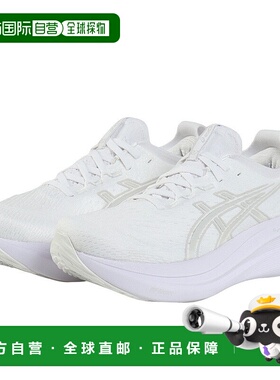 日本直邮ASICS-ASIC（女士）跑鞋凝胶nimbus 27白色灰色1012b753.