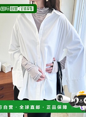 日本直邮GeeRA 袖部开衩宽袖衬衫 R04609EW12262