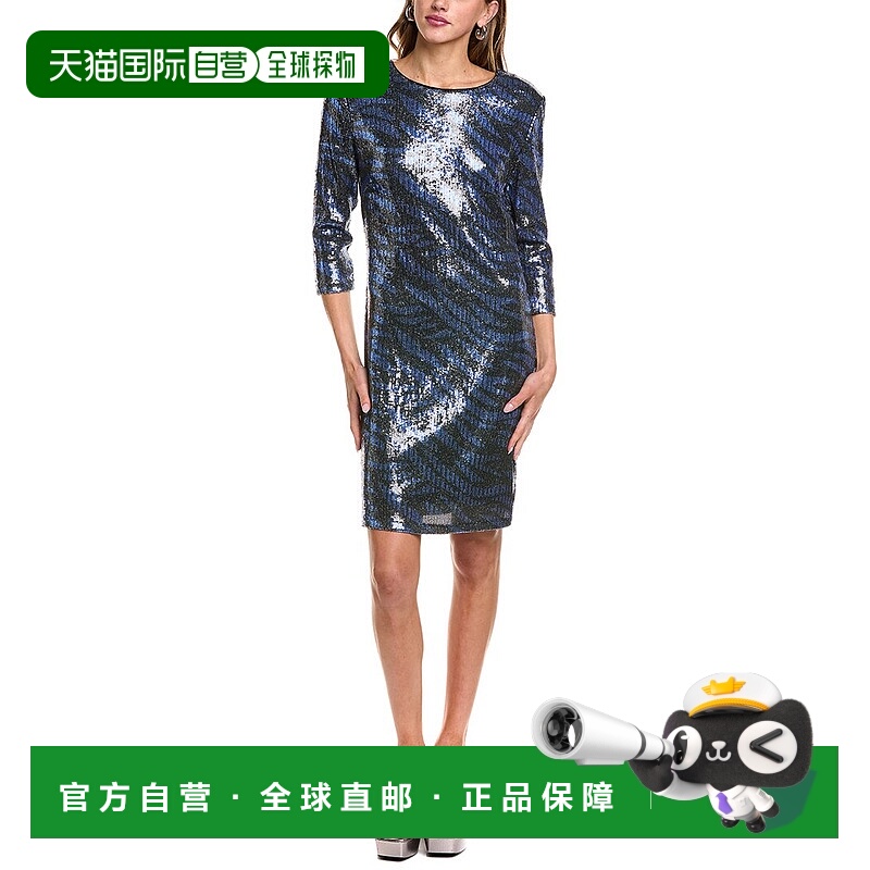 自营Nicole Miller Mini Dress - red 美国奥莱直发