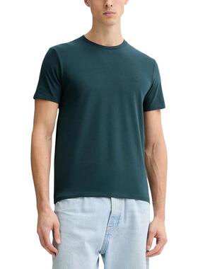 CALVIN KLEIN 男士T恤 LV04LC240GGRW SS2026 墨绿色