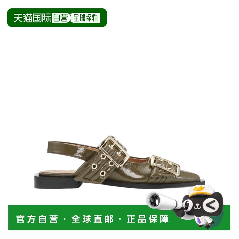 1h可退 香港直邮女士 扣式平底鞋 25FW,女鞋,时装凉鞋,淘宝优惠券,粉丝福利购,淘宝优惠卷