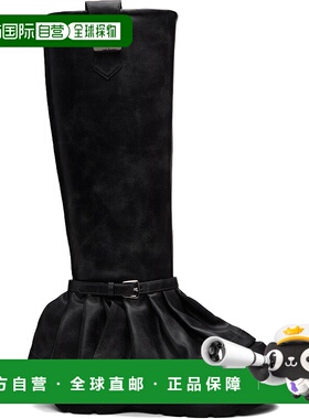 1h可退 香港直邮潮奢 GANNI 甘尼 女士 灰色 Kat 高筒靴 S3246