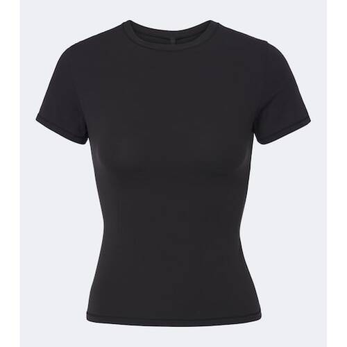 香港直邮SKIMS 女士 Fits Everybody T恤 black黑色 舒适时尚