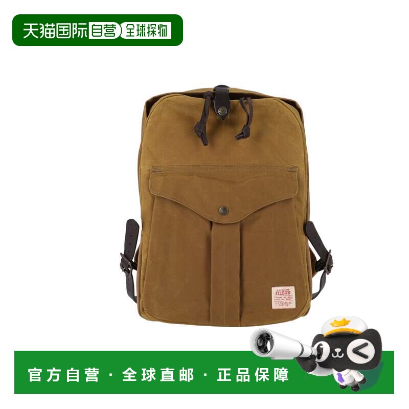 自营filson棕色纯棉journayman背包-棕色 美国奥莱直发双肩包图片