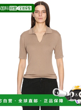 1h可退 香港直邮The Row 女士 Kaiomi 上衣 8944Y913 beige米色