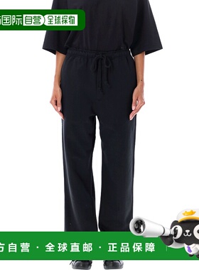 香港直邮Y-3 男士 jogging 经典款徽标运动长裤 IW0074