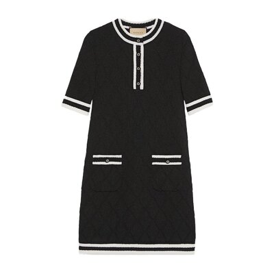 Gucci 圆领短袖连衣裙 773683XKDNI
