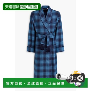 Rose Derek 德里克 罗斯 束带格纹羊毛 1h可退 男士 香港直邮潮奢