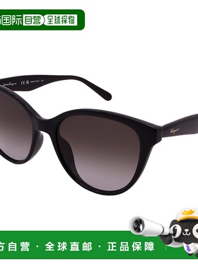 自营 ferragamo法拉革太阳镜SF1073S-001-54-17-140非极化-黑色