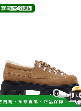 香港直邮GANNI 甘尼 女士 DERBIE S3143 女鞋绒面革鞋