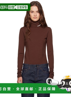 1h可退 香港直邮潮奢 Jil Sander 吉尔 桑达 女士 棕色 Lightweig