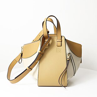 LOEWE/罗意威小吊床包吊床包小号手提包单肩包皮革女士