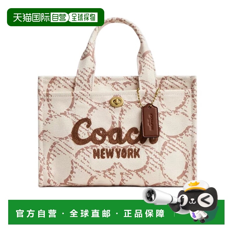 1h可退 香港直邮COACH 女士手提包 CAM61B4NP SS2025 花色 COACH