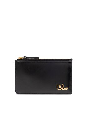 CHLOÉ 女士钱包 CH25SP481O16001 SS2025 黑色 Card holder
