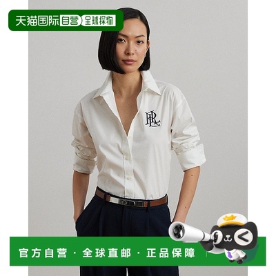 欧洲直邮RalphLauren拉夫劳伦 Lauren弹力棉长袖短袖休闲衬衫