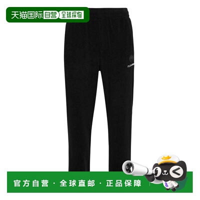 自营plein sportSponge Jogging Pants - black 美国奥莱直发卫裤