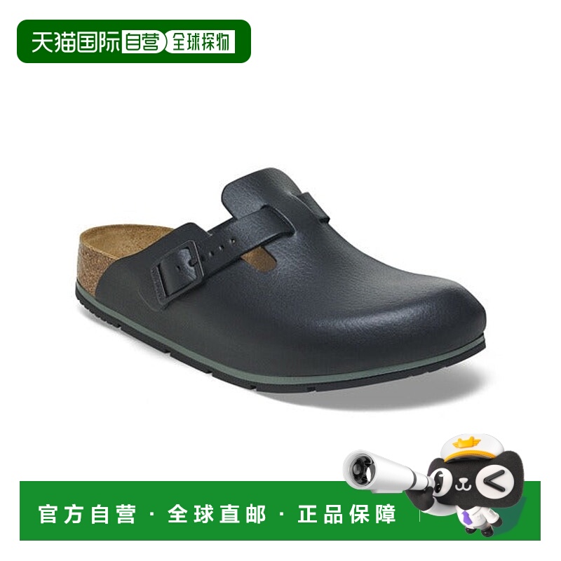 日本直邮BIRKENSTOCK Boston PRO 平滑皮革凉鞋 91844179 黑色