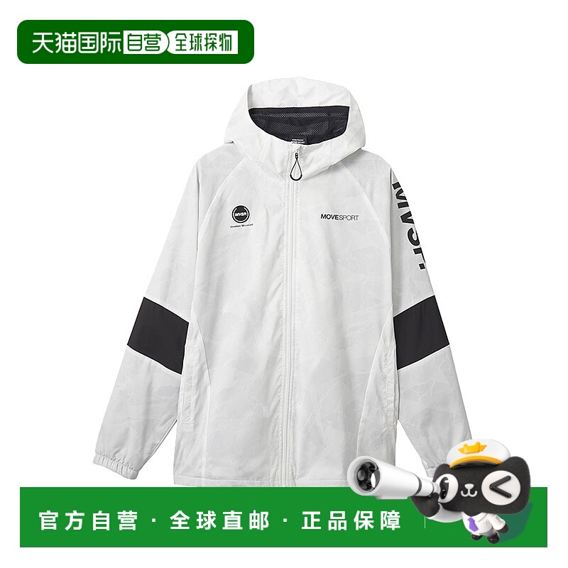 日本直邮DESCENTE HEATNAVI TOUGH 男士秋冬运动训练全印花拉链连