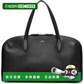 香港直邮潮奢 Grained toteme 1h可退 女士 黑色中号 Leather Day