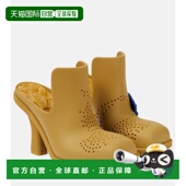 香港直邮潮奢 EKD Burberry 1h可退 巴宝莉 女士 凉拖 brown棕色