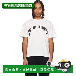 1h可退 香港直邮潮奢 Palm Angels 棕榈天使 男士 灰白色 Curved