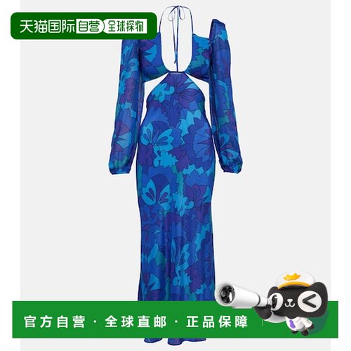 香港直邮RIXO/Kamilla女士中长连衣裙