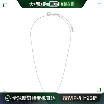 香港直邮潮奢 Numbering 女士银色 Safety Pin 项链