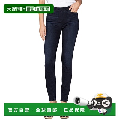 自营PAIGE Hoxton Drama High-Rise Ultra Skinny Jean - blue 美