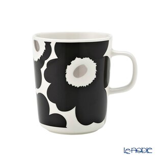日本直邮marimekko Unikko 无把手咖啡杯/马克杯水杯茶杯家用印花