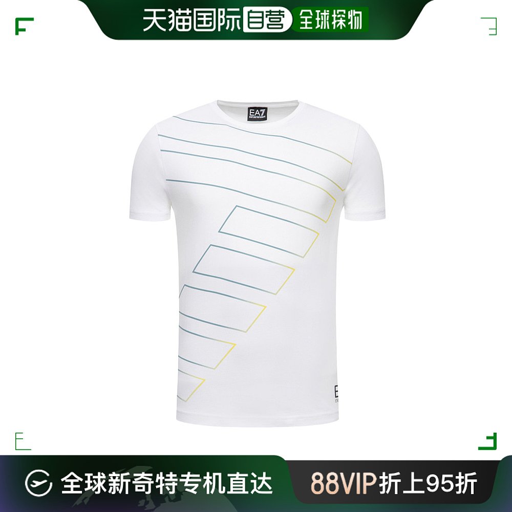 香港直邮EMPORIO ARMANI男士T恤印花 3HPT53-PJV5Z-1100